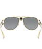 Versace VE2225 Men's 60mm Pilot Framed Sunglasses - Image 4