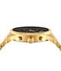 Color:Gold - Image 3 - Versus Versace Men's Colonne Chronograph Gold Stainless Steel Bracelet Watch