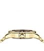 Color:Gold - Image 3 - Versus Versace Women's Canton Road Crystal Analog Gold Stainless Steel Blue Bracelet Watch