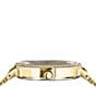 Color:Gold - Image 2 - Versus Versace Women's Mar Vista Crystal Analog Gold Stainless Steel Mesh Bracelet Watch