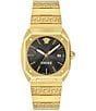 Color:Gold - Image 1 - Women's Antares Analog Gold Tone Stainless Steel Bracelet Watch