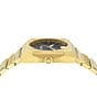 Color:Gold - Image 2 - Women's Antares Analog Gold Tone Stainless Steel Bracelet Watch