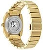 Color:Gold - Image 3 - Women's Antares Analog Gold Tone Stainless Steel Bracelet Watch