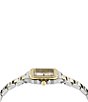 Versace Womens Greca Edge 30mm Two-Tone Bracelet Watch - Image 3