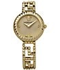 Versace Women's Greca Goddess Quartz Analog Gold Stainless Steel Bracelet Watch - Image 1