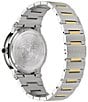 Color:Two Tone - Image 3 - Women's Greca Logo Moonphase Quartz Analog Two Tone Stainless Steel Bracelet Watch
