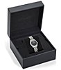 Versace Women's Greca Time Diamond Quartz Analog Stainless Steel Bracelet Watch - Image 4