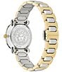 Versace Women's Greca Twist Quartz Analog Two Tone Stainless Steel Bracelet Watch, Color:Two Tone - Image 3
