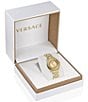 Versace Women's Greca Twist Quartz Analog Two Tone Stainless Steel Bracelet Watch, Color:Two Tone - Image 4