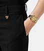 Versace Women's Greca Twist Quartz Analog Two Tone Stainless Steel Bracelet Watch, Color:Two Tone - Image 5