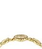 Versace Womens La Greca 28mm Stud Icon Bracelet Watch - Image 3