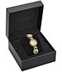 Versace Womens La Greca 28mm Stud Icon Bracelet Watch - Image 4