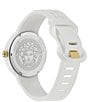 Color:White - Image 3 - Women's Medusa Pop Quartz Analog Silicone Strap Watch