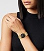 Color:Gold - Image 5 - Women's Regalia Quartz Analog Movement Gold Stainless Steel Mesh Bracelet Watch