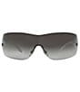 Color:Silver - Image 2 - Women's Ve2054 41mm Gradient Sunglasses