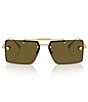Versace Women's VE2245 60mm Rectangle Sunglasses - Image 3