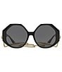Color:Black - Image 2 - Women's Ve4395 59mm Sunglasses