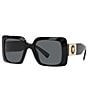 Color:Black - Image 1 - Women's Ve4405 Square 54mm Sunglasses