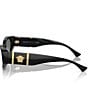 Color:Black - Image 4 - Women's Ve4454 55mm Cat Eye Sunglasses