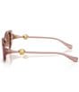 Versace Women's VE4504D 56mm Rectangle Sunglasses, Color:Opal Pink/Dark Brown - Image 3