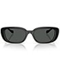 Versace Women's VE4504D 56mm Rectangle Retro Sunglasses - Image 2