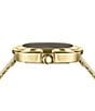 Color:Gold - Image 3 - Versus By Versace Men's U and Me Quartz Analog Gold Stainless Steel Mesh Bracelet Watch