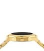 Color:Gold - Image 3 - Versus By Versace Women's Echo Park Analog Black Dial Gold Stainless Steel Bracelet Watch