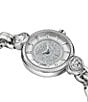 Color:Silver - Image 2 - Versus By Versace Women's Les Docks Crystal Analog Stainless Steel Bracelet Watch