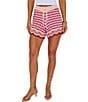 VICI Collection Coordinating Knit Crochet Drawstring Shorts - Image 1