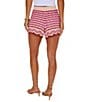 VICI Collection Coordinating Knit Crochet Drawstring Shorts - Image 2