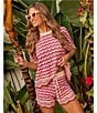 VICI Collection Coordinating Knit Crochet Drawstring Shorts - Image 6