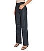 VICI Collection High Rise Straight Leg Coated Jeans - Image 3