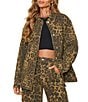 VICI Collection Leopard Influencer Jacket - Image 1