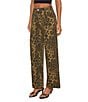 VICI Collection Leopard Straight Leg Jeans - Image 3