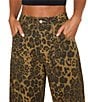 VICI Collection Leopard Straight Leg Jeans - Image 4