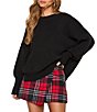 VICI Collection Oversized Long Sleeve Sweater - Image 3