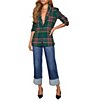 VICI Collection Plaid Blazer - Image 3