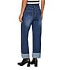 VICI Collection Straight Leg Cuffed Jeans - Image 2