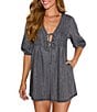 VICI Collection Terez V-Neck Romper - Image 1