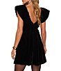 VICI Collection Velvet Bow Dress - Image 2
