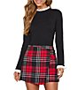 VICI Collection Woven Contrast Long Sleeve - Image 1