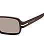 Victoria Beckham Women's VB1012 54mm Rectangle Sunglasses - Image 6