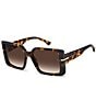 Victoria Beckham Women's VB1023/S 57mm Square Sunglasses - Image 4