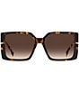 Victoria Beckham Women's VB1023/S 57mm Square Sunglasses - Image 5