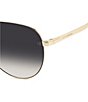 Victoria Beckham Women's VB7016/S 60mm Aviator Sunglasses - Image 3