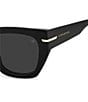 Victoria Beckham Women's VB7017/S 52mm Rectangle Sunglasses - Image 3