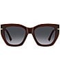 Victoria Beckham Women's VB7017/S 52mm Rectangle Sunglasses - Image 5