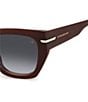 Victoria Beckham Women's VB7017/S 52mm Rectangle Sunglasses - Image 6