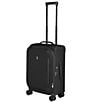 Color:Black - Image 4 - Crosslight Frequent Flyer Plus Carry On 22#double; Softside Spinner Suitcase