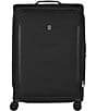Color:Black - Image 1 - Crosslight Large 29#double; Softside Spinner Suitcase